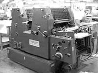 Figure 32: Sheet-Fed Offset Printing Press
