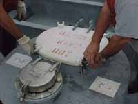 Figure 11: Releasing pressure and opening cover