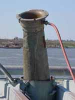 Figure 25: Blower venting a tank