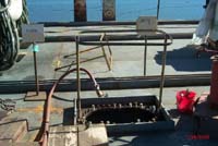 Figure 7: Deck opening protected with guard