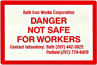 Figure 8: A clearly understood warning sign