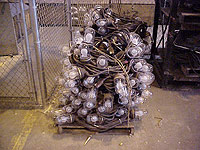 Figure 52: Temporary lights should be inspected before use