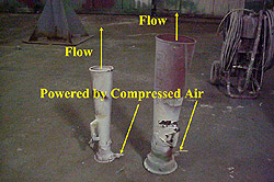 Figure 1: Air movers come in various sizes