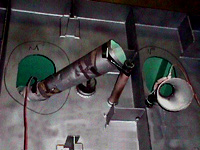 Figure 5: Air movers providing general ventilation to confined spaces