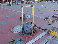 Figure 3: Guarded deck opening