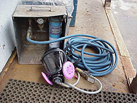 Figure 8: Airline respirator for use when ventilation does not provide adequate safety