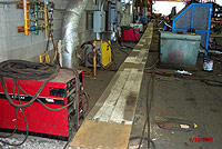 Figure 41: Tripping hazards eliminated by raised walkway