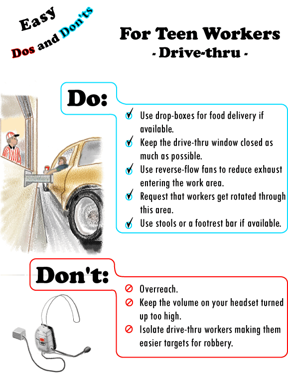 Easy Dos and Don'ts - Drive-thru