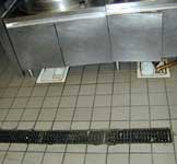 Replace drain covers and keep drains clear of debris