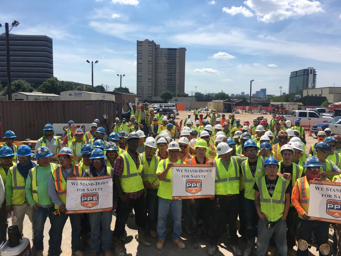 Workers at Region VI stand-down