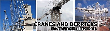 cranes and derricks final rule