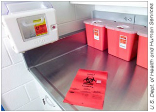 Ebola waste disposal