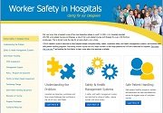 Worker Safety in Hospitals Web page