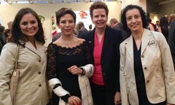 From left: OSHA inspector Adriana Delfin, OSHA Regional Administrator Marcia Drumm, Consul of Mexico Alicia Kerber and OSHA Administrative Officer Dee Cantu