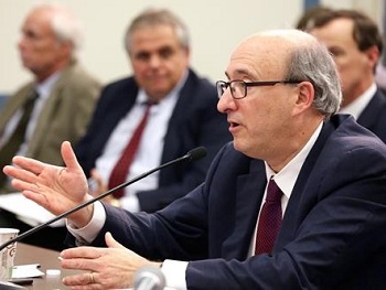 OSHA Assistant Secretary David Michaels testifying before Congress.