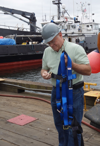 Fall protection for shipyard workers