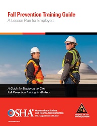 Fall prevention booklet
