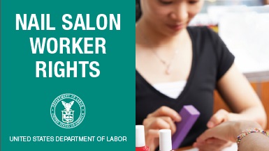 Nail Salon Worker Rights flyer