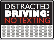 Distracted Driving graphic