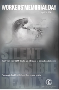 Workers' Memorial Day poster 