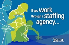 If you work through a staffing agency