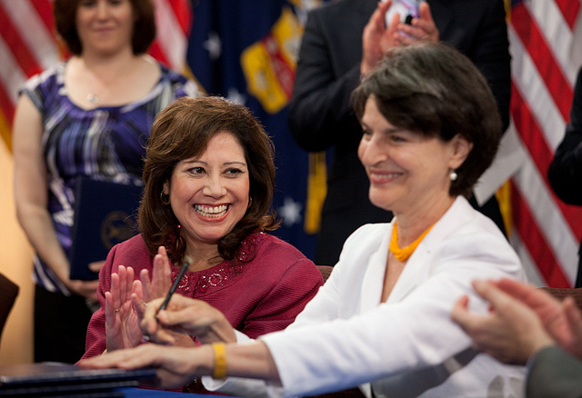 Secretary of Labor Hilda L. Solis