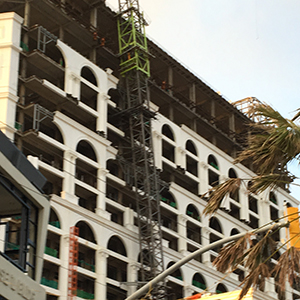 Photograph of tower crane