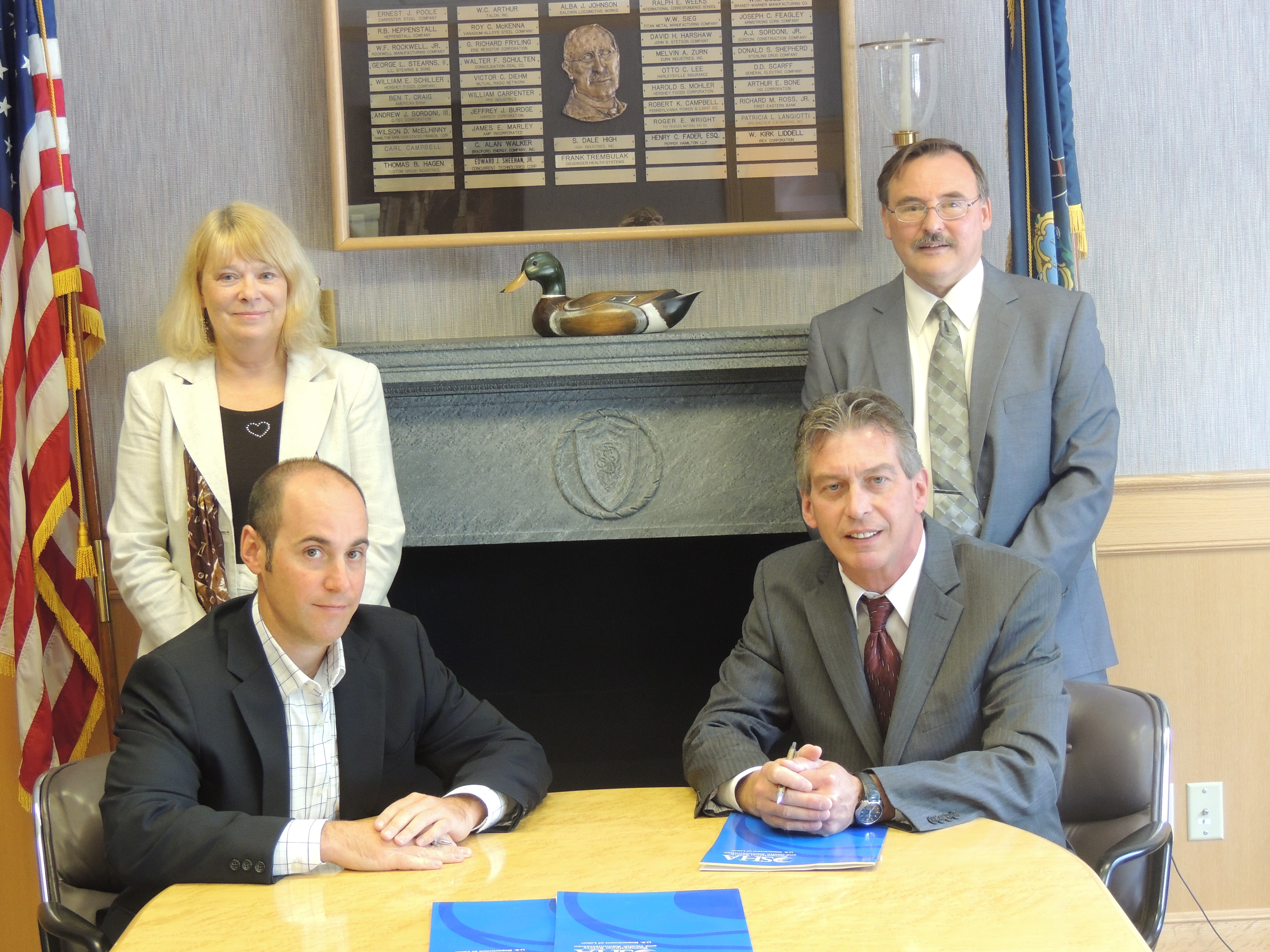 Harrisburg Area Office Alliance Renewal Signing 2014