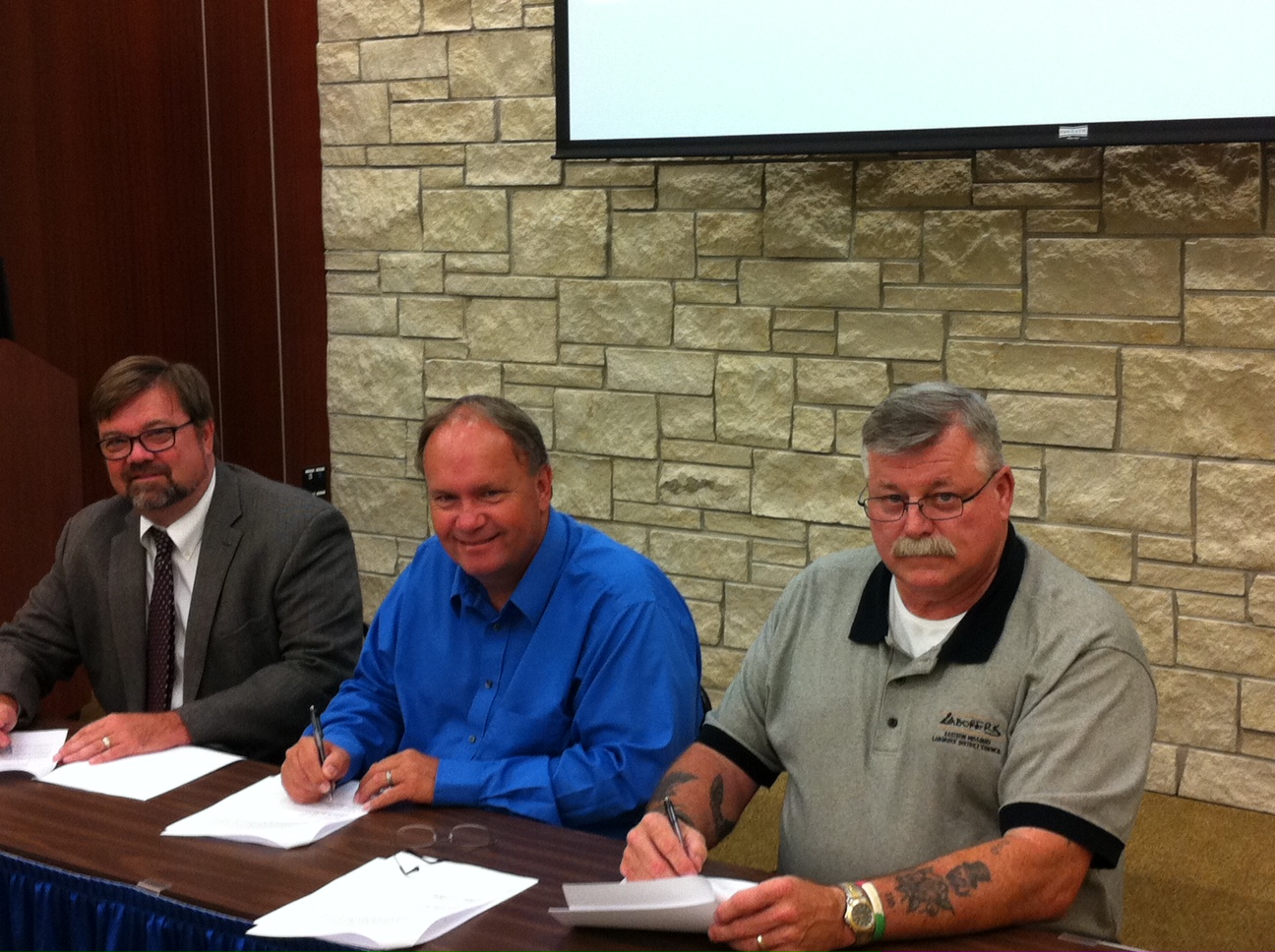 Signing Photo July 31, 2014