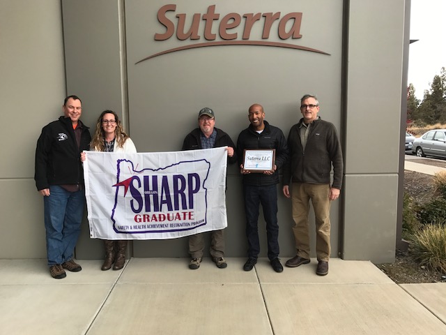Suterra LLC Graduates from the Oregon OSHA Safety and Health Achievement Recognition Program