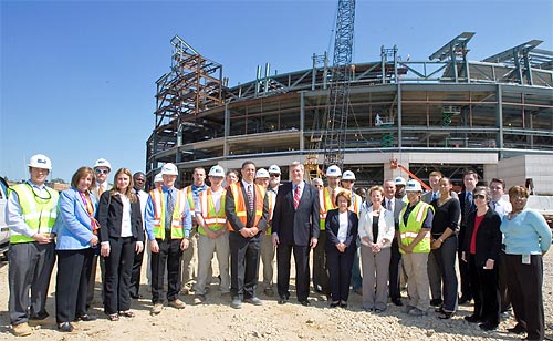 Partnership Signing D.C. Ballpark Clark Construction and OSHA Office of Partnerships and Recognition