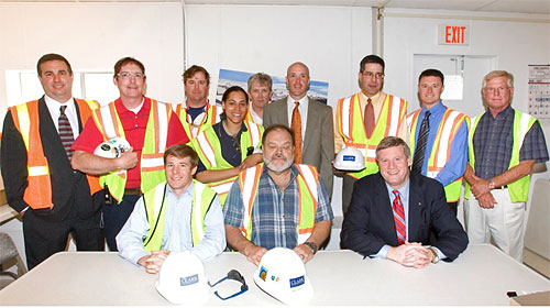 Partnership Signing D.C. Ballpark Clark Construction and OSHA Assistant Secretary, Ed Foulke, Jr.