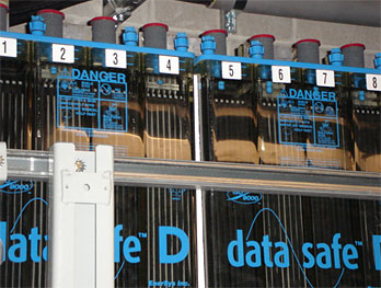 Photos of the Battery Room