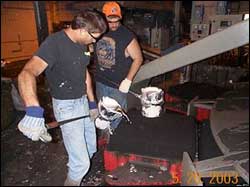 DISA POURER - Before