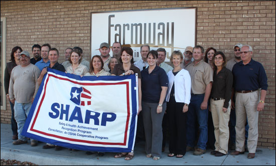 Farmway Coop Inc. Achieves Substantial Reduction in Injury and Illness Rates by working with OSHA's On-site Consultation Program