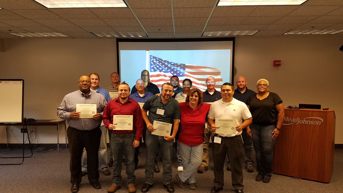 SGE training course conducted July, 2017 hosted at Mead Johnson Nutrition Company, located in Evansville, IN.
