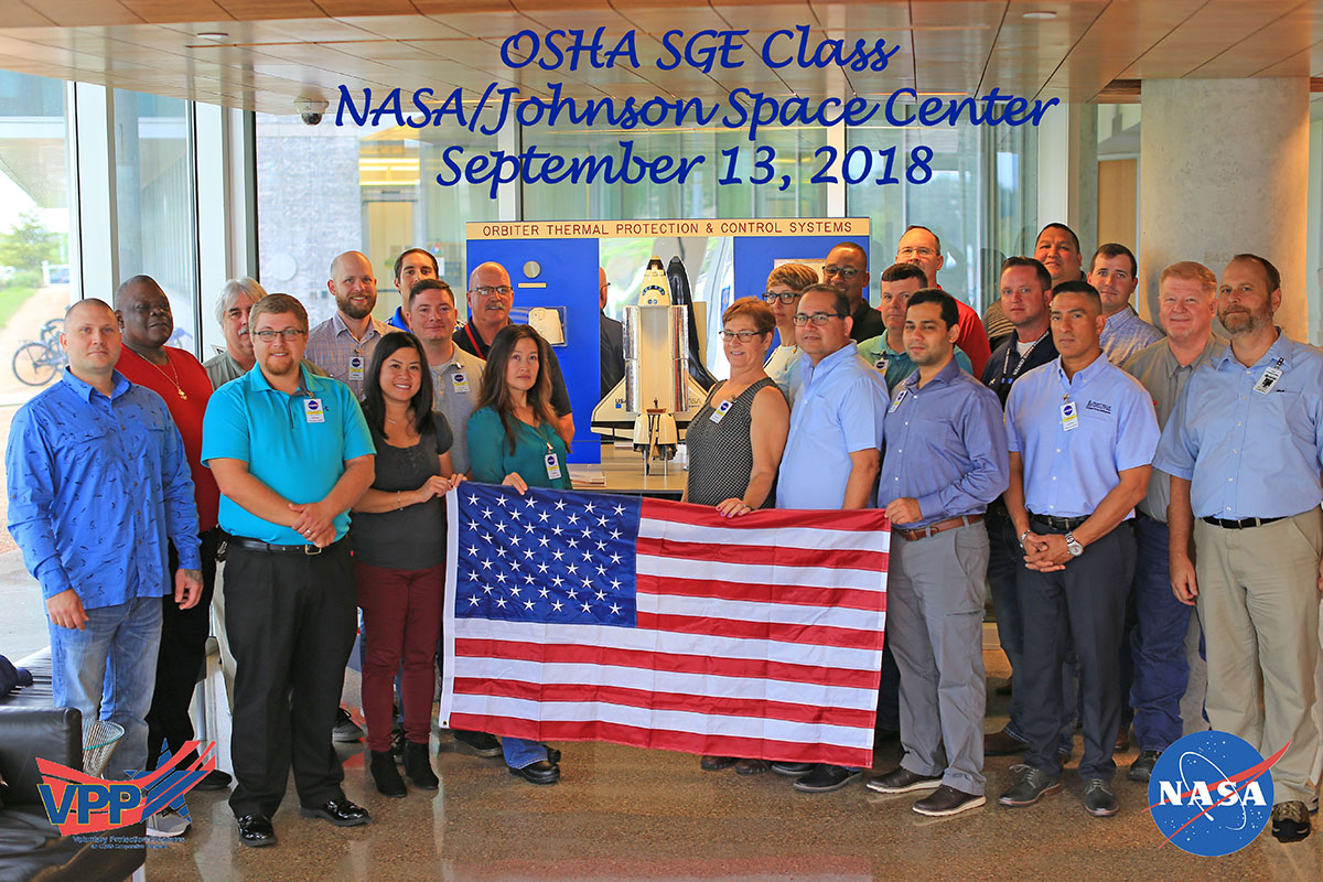 SGE training course conducted September, 2018 hosted by NASA – Johnson Space Center, in Houston, TX.