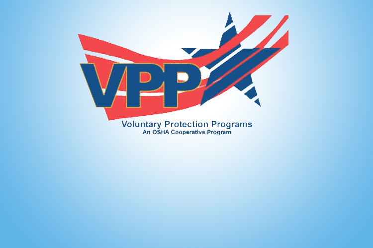 VPP Logo. Voluntary Protection Programs - An OSHA Cooperative Program
