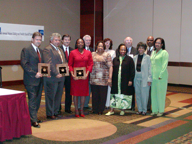 OSHA Region III FSHC Award Winners and Attendees.