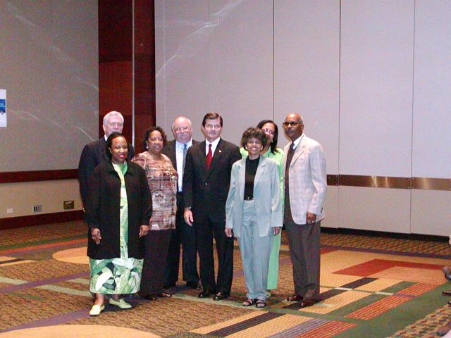 OSHA Region III Washington Metropolitan FSHC Council with Regional Administrator Richard Soltan, Assistant Secretary John L. Henshaw, and Deputy Assistant Secretary R. Davis Layne.