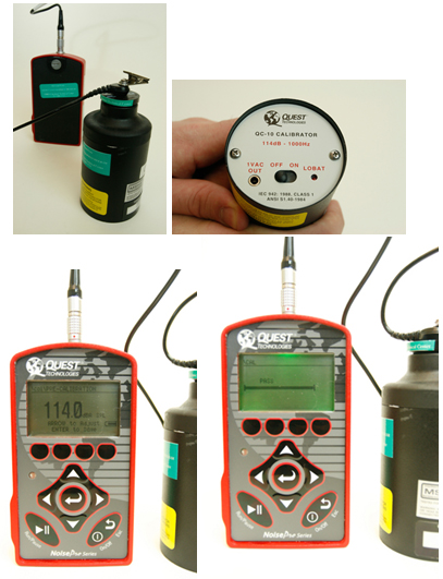 Various photographs of noise dosimeters. For problems with accessibility in using figures, illustrations in this document, please contact the Directorate of Technical Support and Emergency Management at (202) 693-2300.