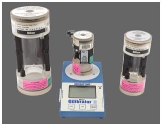 Figure F-1. Gilian Gilibrator Pump Calibrator