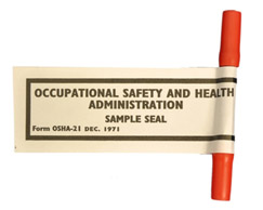 Figure G-2. Incorrectly Sealed Charcoal Tube. End Caps Can be Removed, Allowing Sample Integrity to be Jeopardized Without Disturbing the Seal