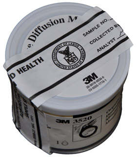 Correctly sealed 3M passive monitor