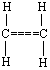 Ethylene molecule illustration