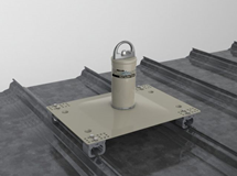 Standing seam metal roof anchor