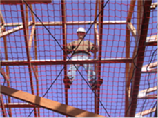 Figure 13. Safety net system.