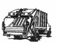 Figure 1 - Rearloading Trash Truck