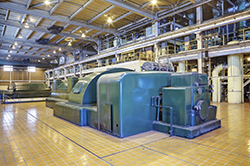 Figure 1: Electrical power turbine generator set.