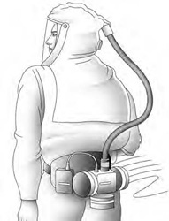 Hood PoweredAir-Purifying  Respirator (PAPR)